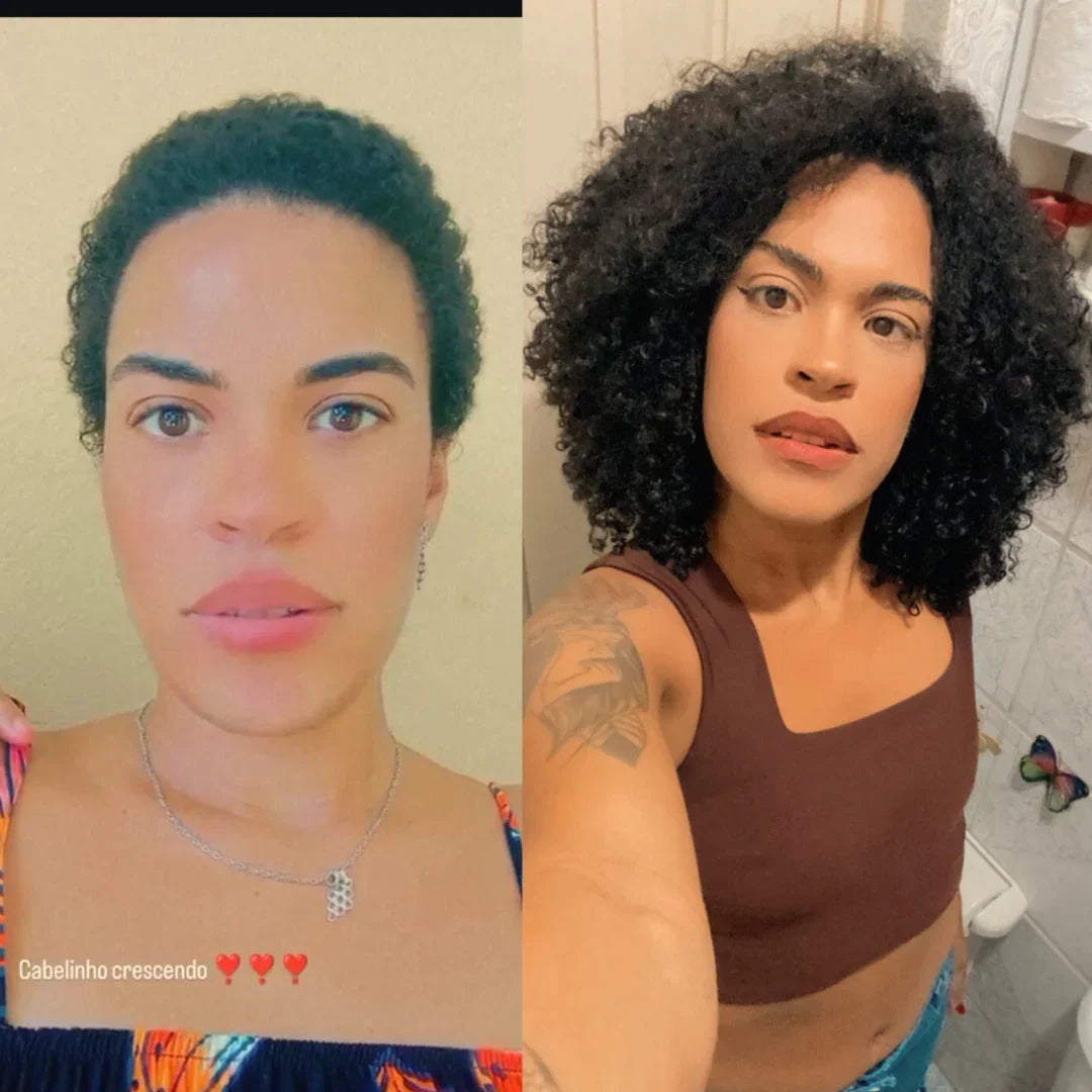 Nayara e sua Transformação de Cabelos