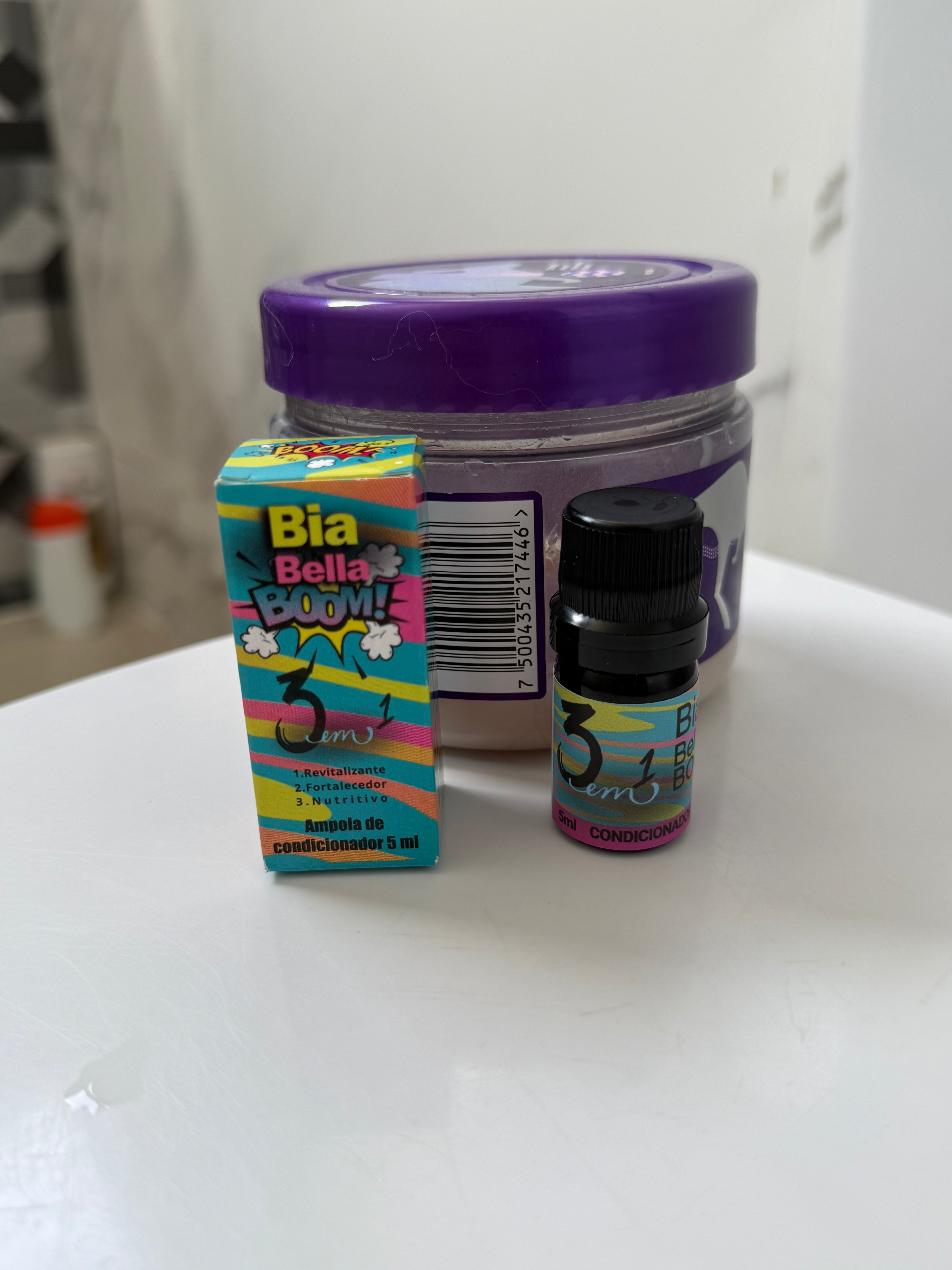 Ampola de Condicionador Hidrante - 5ml - BiaBellaBooM