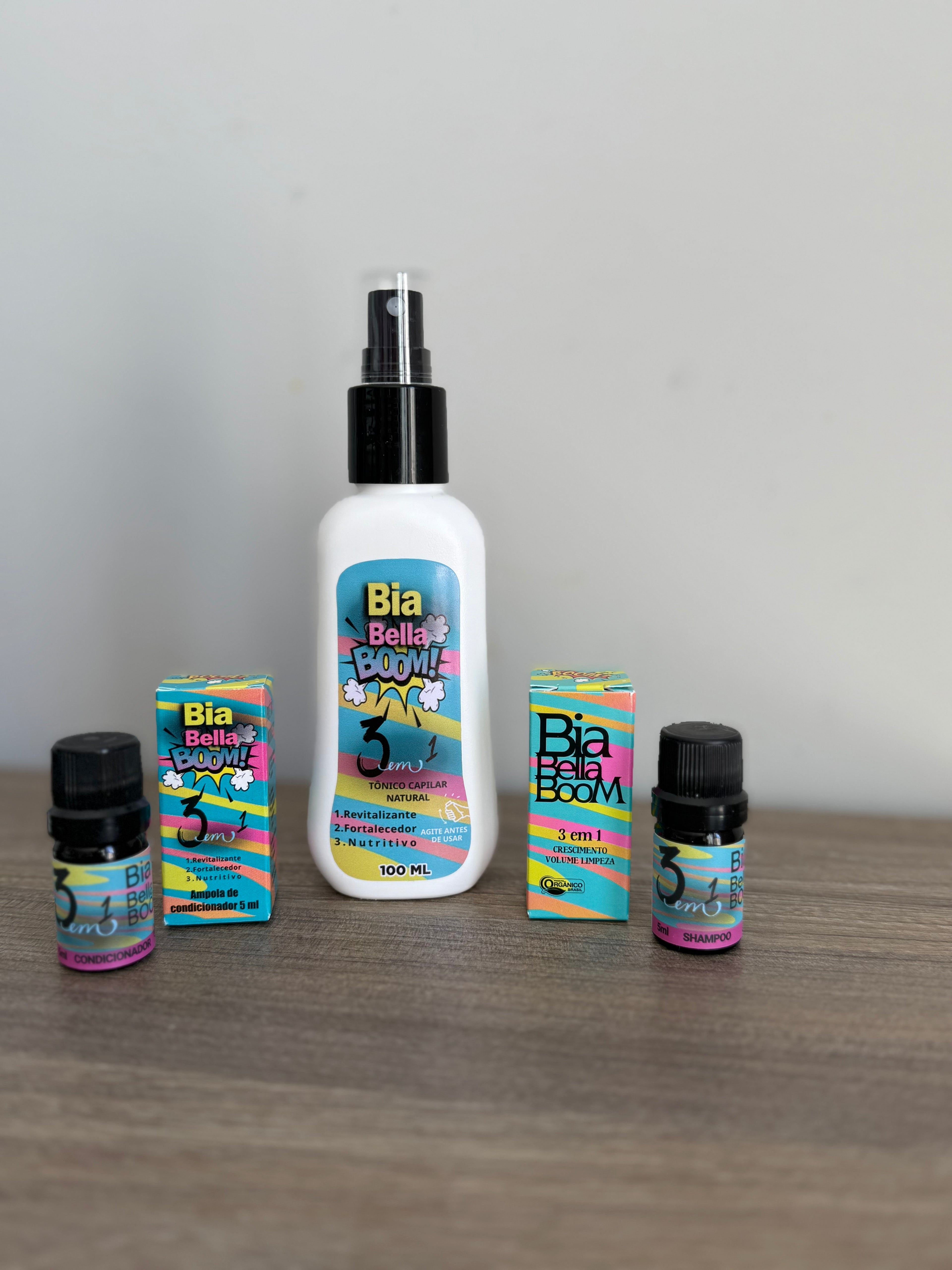 Duo Potente -  Ampola de Shampoo e Condicionador + Tônico