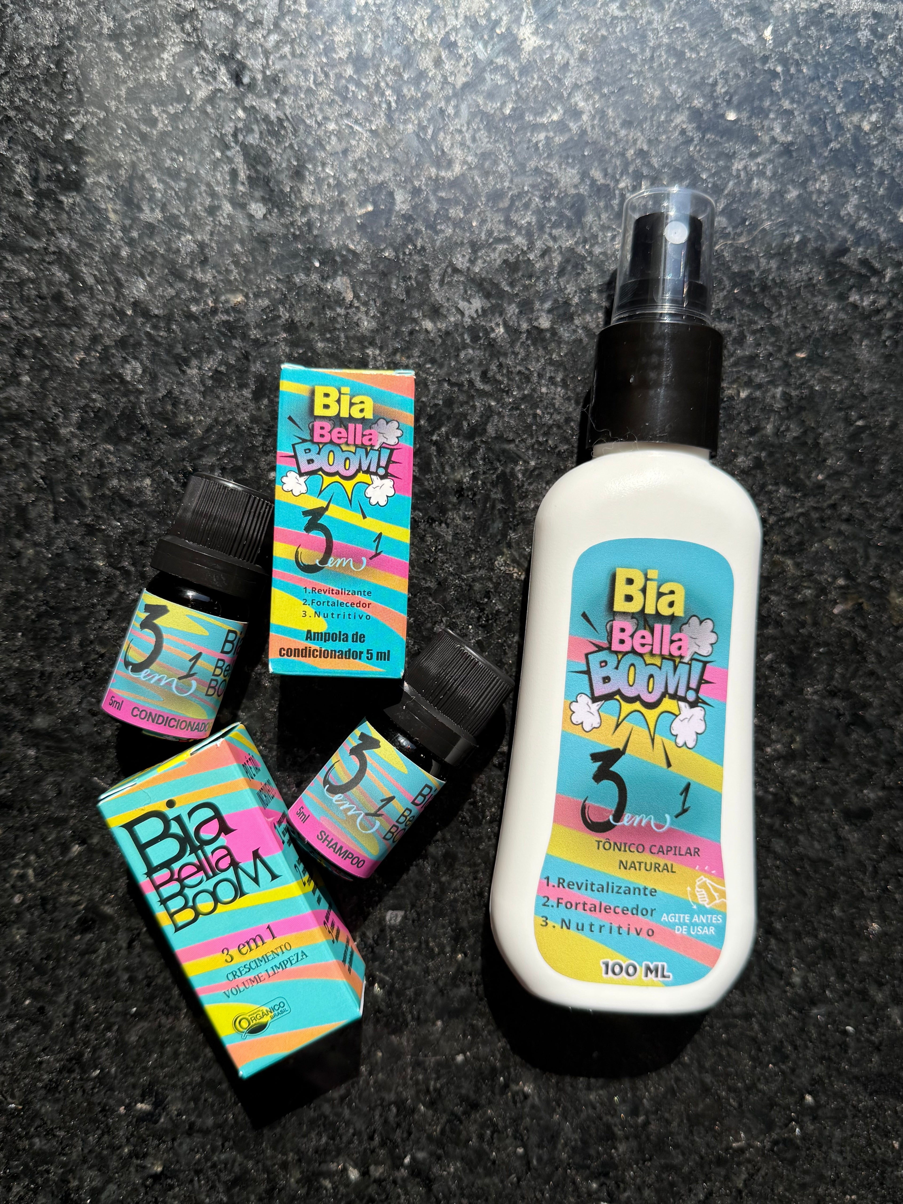 Duo Potente -  Ampola de Shampoo e Condicionador + Tônico